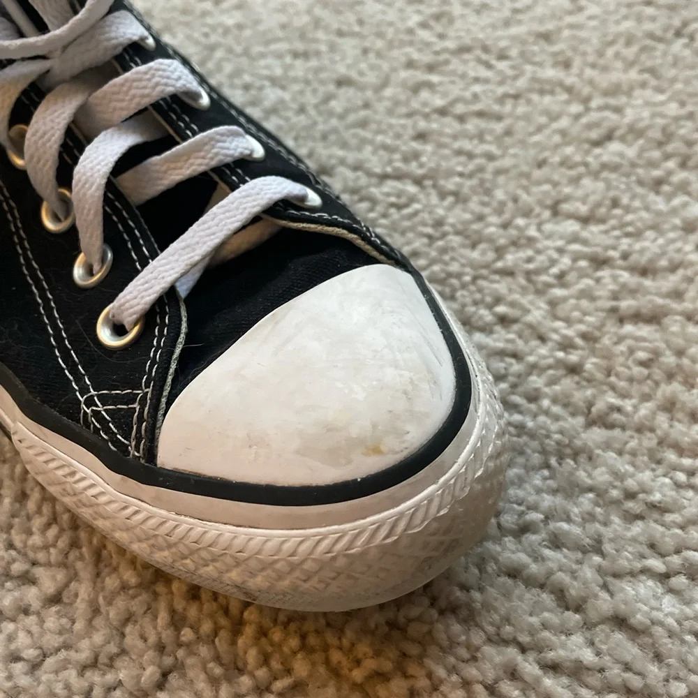Converse Black High-Top Sneakers - Picture 8 of 10